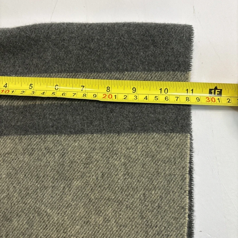 Vintage‎ Zighilli Cashmere Wool Italian Scarf Made in Italy  11